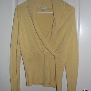 SALE!! Reduced to $19. Casual Corner Ribbed Knit Sweater Sz L